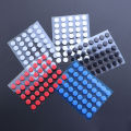 40Pcs 6.5mm Diameter 0.8mm Thickness Small Dots Universal Mouse Skates for Rubberized Mouse Foot Glide Feet Sticker..