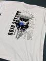 Gojo Anime oversized Tshirt Baggy type New design. 