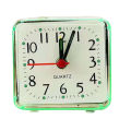 Bedside Small Alarm Clock Quartz Battery Square Candy Color Student Bedroom Alarm Clock Wake Up With Beeping Sound home decoration item. 