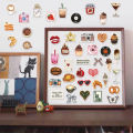 50PCS Pinterest Inspired Aesthetic Fun Graffiti Stickers DIY Luggage Speaker Water Cup Notebook Waterproof Stickers. 