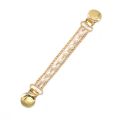 Pearls Sweater Clips Fasteners Pearl Brooch Clips Cardigan Shawl Dress Shirts Collar Back Cinch Clips for Women Girls Clothing.