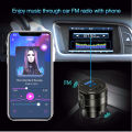 Bluetooth 4.2 FM Transmitter Car MP3 Player 3.1A Dual USB Ports Car Charger Handsfree Modulator Kit Cigarette Lighter Adapter. 