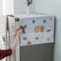 Waterproof Refrigerator Dust Cover Multi-Function Fridge Dust Cover with Storage Bag Organizer Kitchen Fridge Accessories. 