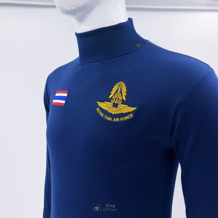 Royal%20Thai%20Air%20Force%20long%20sleeve%20turtleneck%20embroidered%20shirt%20(King%20Officer%20Toth%20brand)%20navy%20blue%20-%20Image%204