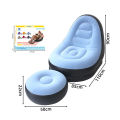 Portable Inflatable Lazy Sofa with Footstool, Hot-Selling Outdoor Camping Lounger, Waterproof Wear-Resistant Air Mattress for Na. 