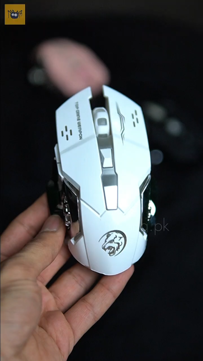 【6 Buttons】 Wireless Gaming Mouse RGB with 3200dpi - Breathing LED Light Wireless Optical Mouse with Mouse Pad for PC, Computer, Gaming, Laptop, Pubg, Mobile - Pink Color for Girls by FunBug