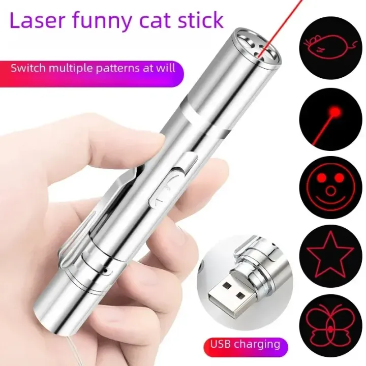 Multi%20Functional%20Upgrade%20USB%20Direct%20Charging%20Infrared%20Cat%20Toy%20Laser%20Pattern%20Projection%20Interactive%20Cat%20Stick%20Pet%20Toy%20Supplies%20-%20Image%203