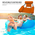 Water Hammock Swimming Pools Inflatable Air Mattress Summer Beach Lounger Back Floating Chairs Sleeping Beds. 