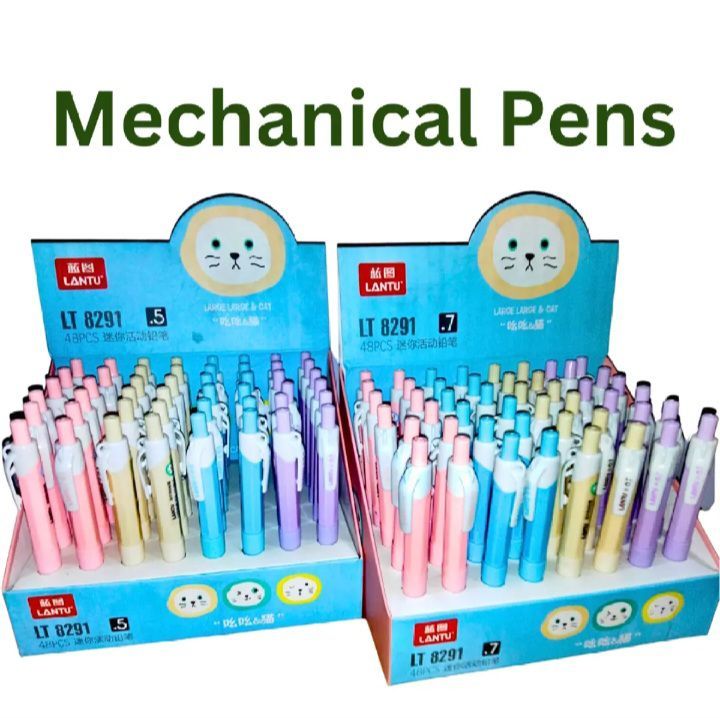 Versatile Mechanical Pencil Set of 4 Pencils with 0.7mm & 0.5mm Pen Clutch Pencils For Drawing And Art