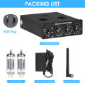 Douk Audio HiFi Bluetooth 5.0 Valve Tube Preamp Stereo Receiver USB Player Home Desktop Pre-amplifier w/Treble Bass Control. 