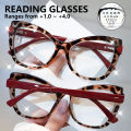 Vintage Cat Eye Reading Glasses for Women & Men - Fashion Eyewear for Daily Wear, Durable Reading Eyeglasses, +1.0 To +4.0. 