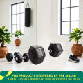 25Kg Hex Dumbbell - Black - Citizen Sports.