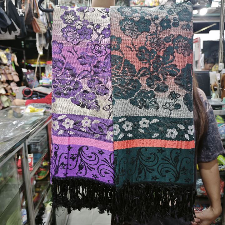 shawl ခြုံပုဝါကြီး b0023