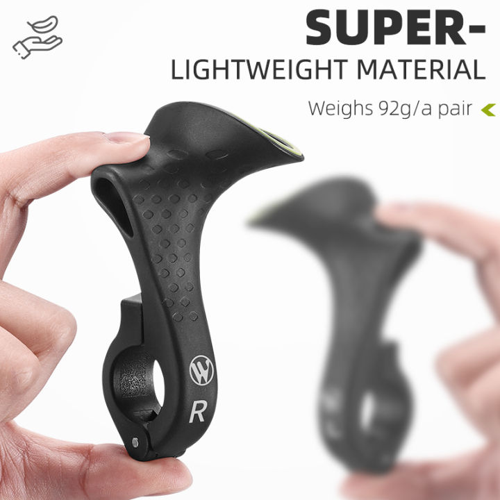WEST%20BIKING%201%20Pair%20Bicycle%20Bar%20Ends%20Lightweight%20Ergonomic%20Bike%20Extension%20Handlebar%20MTB%20Bicycle%20Handlebar%20Grips%20Bike%20Accessories%20-%20Image%202