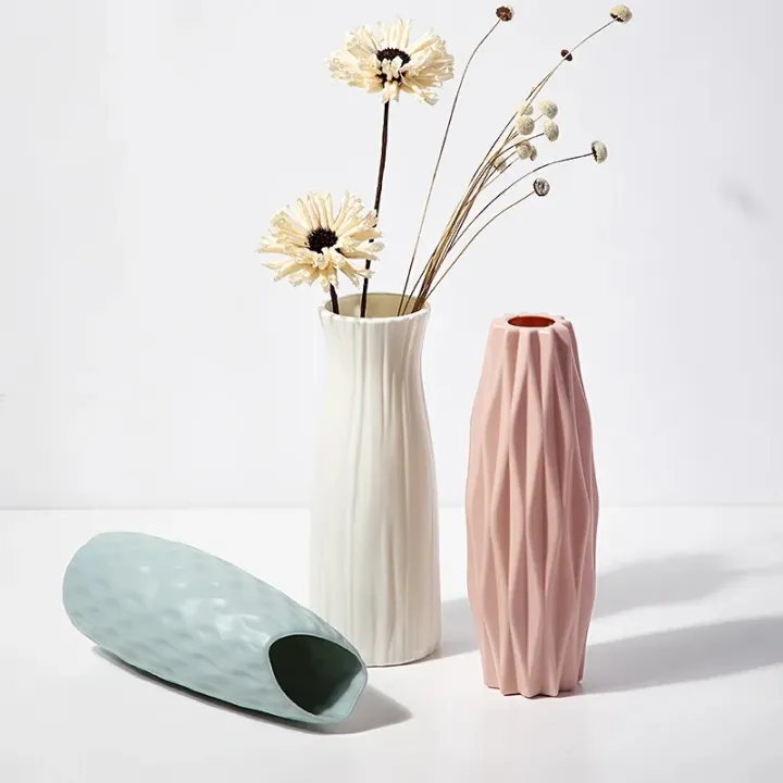 1pc%20Nordic%20Plastic%20Vase%20Simple%20Small%20Fresh%20Flower%20Pot%20Storage%20Bottle%20for%20Flowers%20Living%20Room%20Modern%20Home%20Decorations%20Ornaments%20-%20Image%203