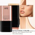 OPE Portable Foundation Stick - Dual-Ended with Brush, Hydrating Dewy Finish, Full Coverage & Long-Lasting Wear.