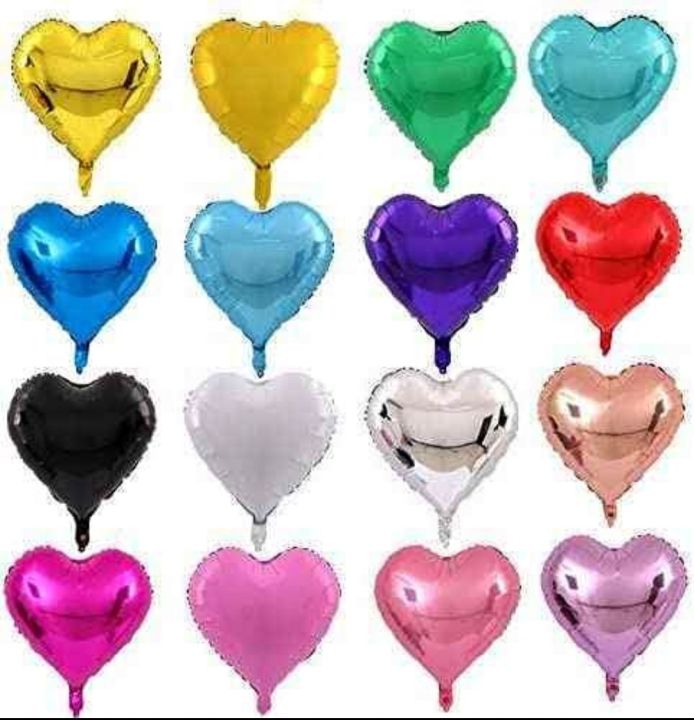 Foil Heart Balloons - 16 inch