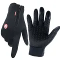 Ski Gloves Grab Velvet Touch Screen Gloves Autumn and Winter Warm Plus Velvet Cold Proof Waterproof Outdoor Riding Model. 