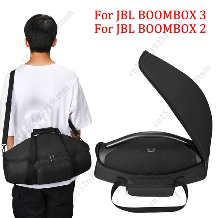 Portable Carrying Case Storage Bag for BOOMBOX 3 Wireless Bluetooth Speaker Shoulder Bags Protect Box for BOOMBOX 2