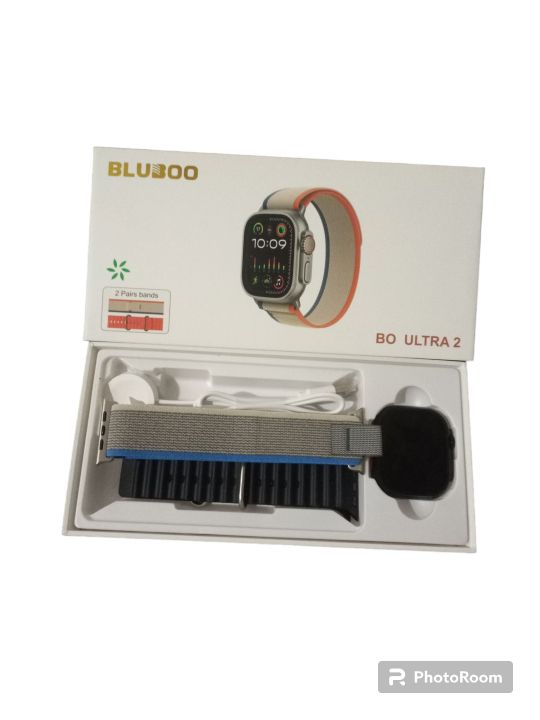 BLUBOO Ultra 2 Smart Watch ForMen Women 2.09" Full Touch Bluetooth Call...
