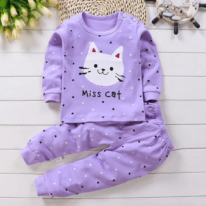 Cotton%20Baby%20Girl%20Clothing%20Winter%20Newborn%20Baby%20Clothing%20Set%202%20Sets%20of%20Spring%20Children's%20Pajamas%200-5%20Year%20Old%20Baby%20Cartoon%20Casual%20-%20Image%203