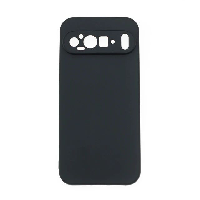 Google Pixel 9 Pro XL Matte Black TPU Case/Back Cover