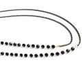 Skyrim Elegant Clear Zicron Crystal Beaded Lanyand for Glasses Sunglassess Chain Eyeglasses Strap Rope Eyewear Cord Accessories. 
