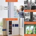 4/PCSChildren Safety Window Limit Lock Home Sliding Door Stopper Baby Security Protec. 