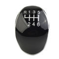 1 Pc 6 Speed Gear Shift Knob Stick Cover Cap Emblem Badge For Ford Focus Fiesta Kuga C-Max Replacement Car Styling Accessories. 