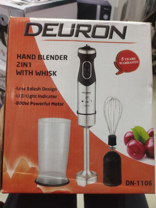 Hand blender 2in1 with whisk deuron DN-1106