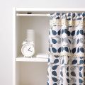 1PC - Non punching telescopic rod installation multifunctional mini storage telescopic rod - white.