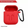 Airpods Case Cover with keychain, AirPods Silicone Case Cover Protective Skin for Apple, Airpod Charging Case. 