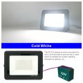 DC12V Led Flood Light 20W 30W 50W 100W Outdoor Floodlight Spotlight IP66 Waterproof Light Reflector Portable 12 Volt Led Lights. 