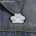 Cute Funny Goose Bumps Enamel Pins Custom Cartoon Animal Brooches Decorative Backpack Hat Lapel Badge Jewelry Accessories . 