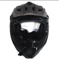 Sakka Black Shine Motor Cross Helmet. 