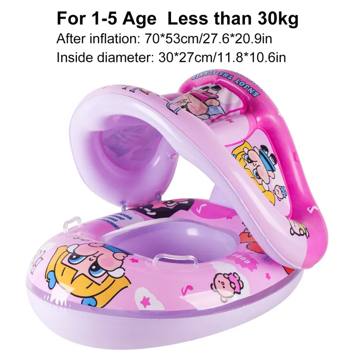 1pc%20Cute%20Canopy%20Swim%20Ring%20Summer%20pool%20floats,%20Beach%20and%20Pool%20Swim%20Aid,%20Beach%20Toys%20for%20Pool%20Party%20-%20Image%207