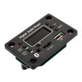 12V Wireless Bluetooth 5.0 MP3 WMA Decoder Board Car Audio USB TF FM Radio Module Color Screen MP3 Player with Remote Control. 