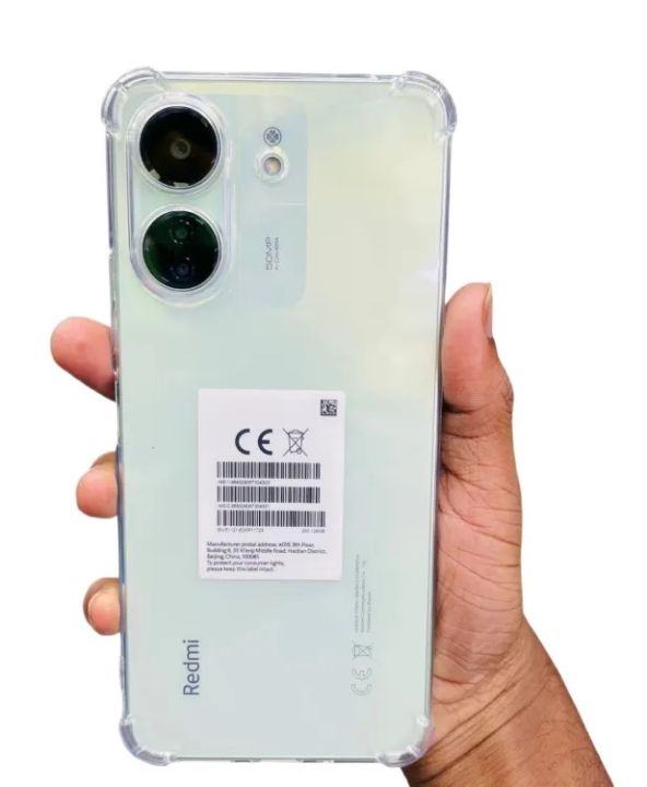 Shockproof%20Thick%20Transparent%20Back%20Cover%20For%20Redmi%2013c%20-%20Image%204