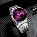 POEDAGAR Top Brand Luxury Men Watch Waterproof Luminous Stainless Steel Watches Sport Quartz Clock Mens Date Business Wristwatch. 