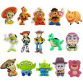 MINISO Disney Toy Story Shoe Charms Cartoon Bath Lightyear Clogs Sandal Garden Shoe Decoration Accessories Buckle Fit Kids Gifts. 