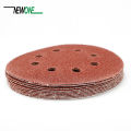 NEWONE 10pcs/set 125mm 5"/5inch Sanding Discs 8 Holes Sandpaper Pads Set Hook & loop Abrasive sander paper for polishing tools. 