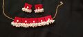 Square choker necklace (gulluband). 