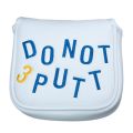 Funny PU Leather Embroidered Golf Putter Cover - Premium Golf Club Protector |Essential Golf Accessories for Men&Women with Prem. 