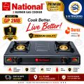 National 3 Burner Non Stick Gas Cooker / 2 burner Gas stove / Infrared Gas Stove 1 year warranty. 