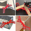 1/4PCS Corner Clamps 90 Degree Clamps Right Angle Clamp Frame Holder Carpenter Square Woodworking Tools for DIY Framing, Welding. 