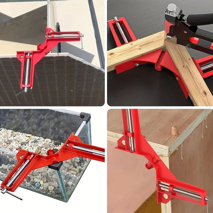 1/4PCS%20Corner%20Clamps%2090%20Degree%20Clamps%20Right%20Angle%20Clamp%20Frame%20Holder%20Carpenter%20Square%20Woodworking%20Tools%20for%20DIY%20Framing,%20Welding%20-%20Image%205