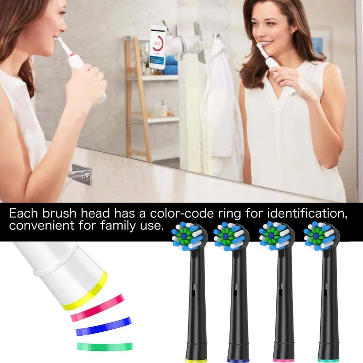 4pcs%20Cross%20Clean%20Brush%20Heads%20Compatible%20with%20Oral%20B%20Electric%20Toothbrush,Cross%20Generic%20Electric%20Toothbrush%20Heads,Black%20-%20Image%207