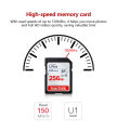 Ultra SD Camera Card 512GB 256GB 128GB 64 32GB 1080P Full HD Video Memory Card Max 150r, s SDXC Card for digital camera.
