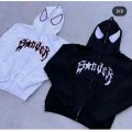 MI'TESORO Spiderman Hoodie Zipper Spider-Man Unisex Hoodies Full Zip Hooded Sweatshirts. 