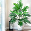 60-120cm Large Artificial Palm Tree Tropical Fake Plant Green Plastic Palm Leaf Branches Suitable for Home Garden Decoration. 